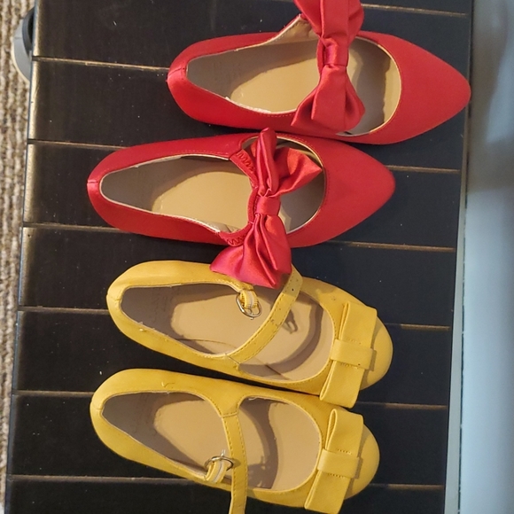 Lot of 2 Janie & Jack Toddler Flats - Picture 3 of 4